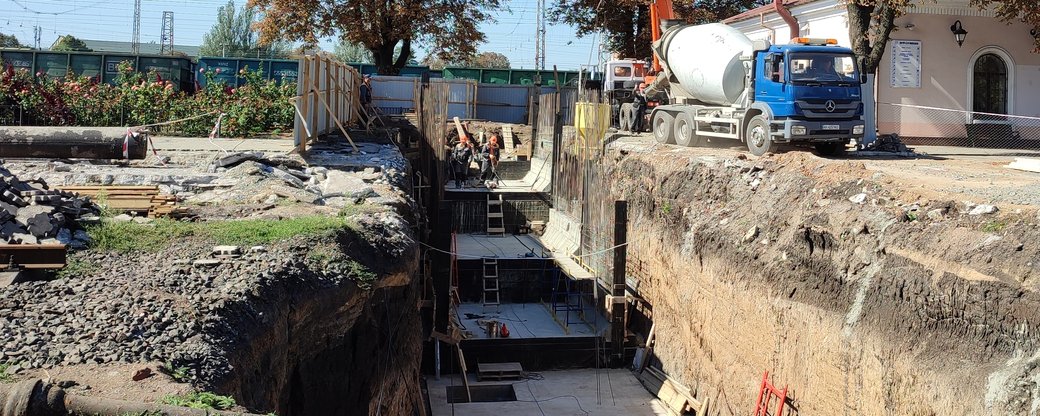 В прифронтовой Волновахе строят подземный переход от ж/д вокзала к городу: на проект дали более 20 млн грн (фото)