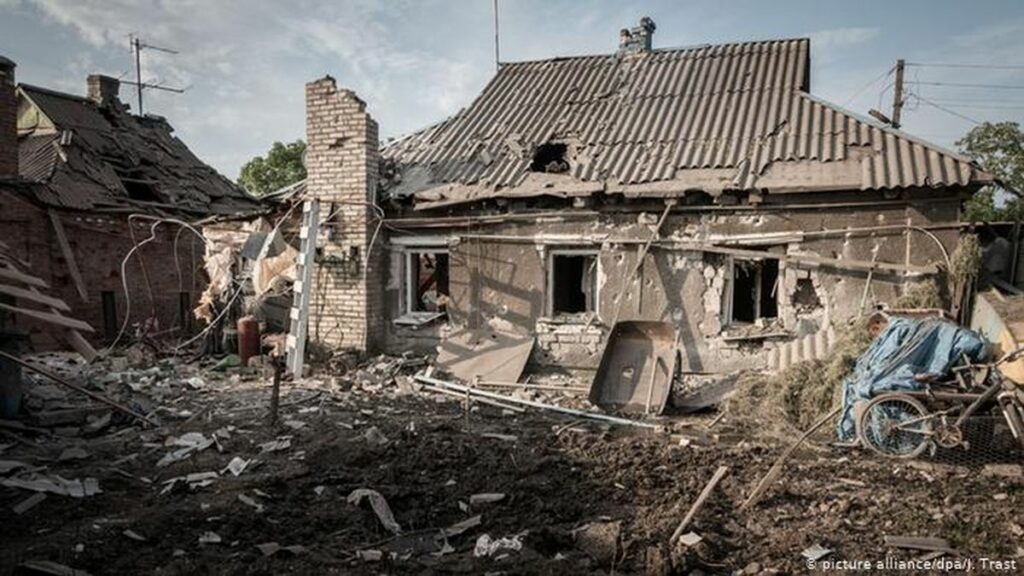 зруйноване житло Донбасс