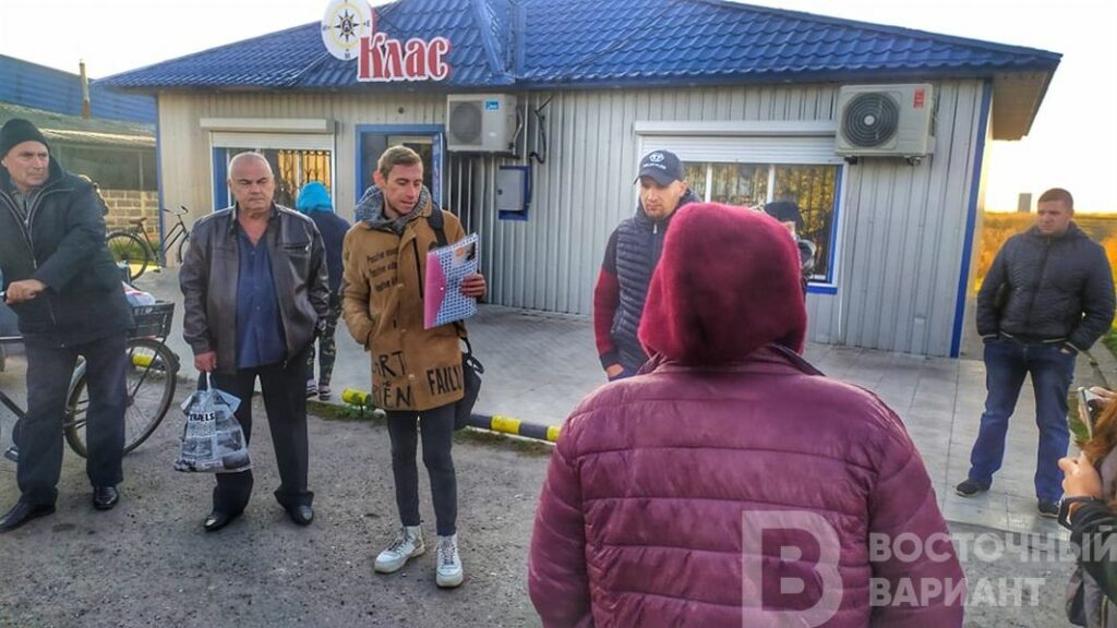 Жители Былбасовки под Славянском протестуют против повышения цен на проезд в автобусах