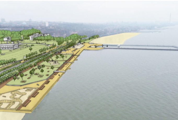 Французские эксперты представили план реконструкции центральной набережной Мариуполя