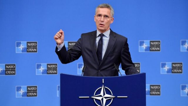Генсек НАТО заявил, что Россия не может диктовать в какие альянсы и блоки можно вступать Украине и Грузии
