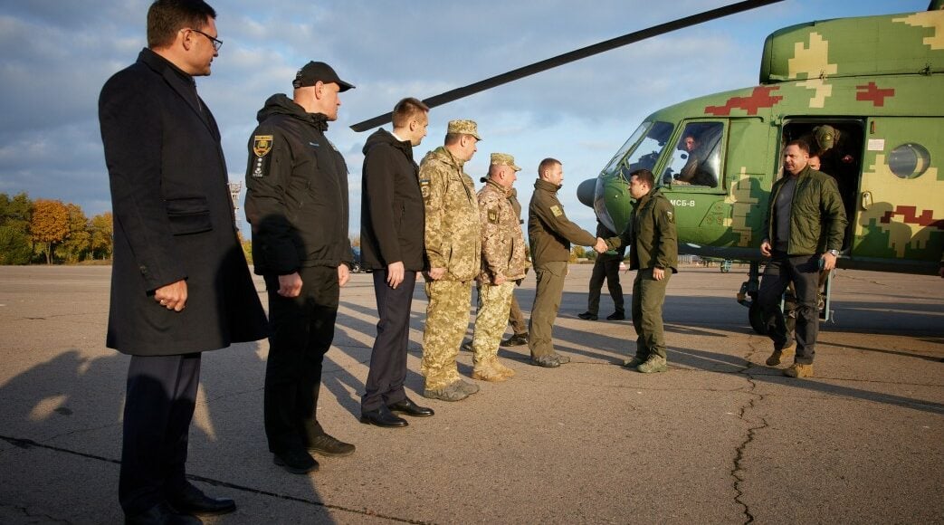 Зеленський прибув з робочим візитом на Донбас