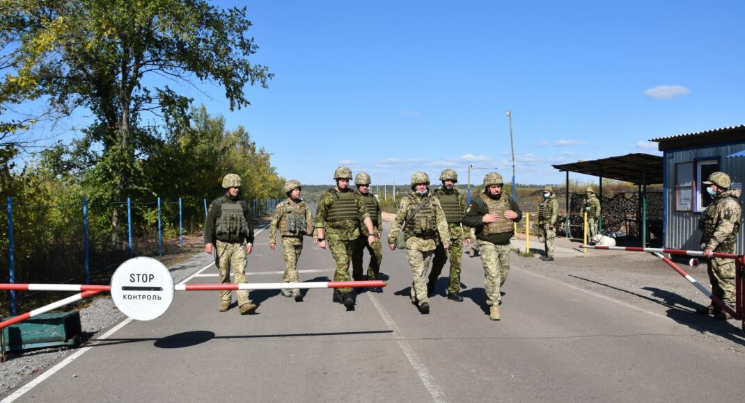 Військова делегація з Естонії відвідала зону ООС