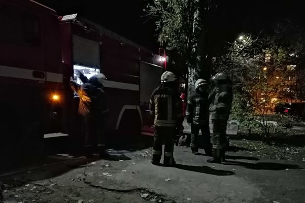 У Краматорську у підвалі п'ятиповерхівки сталося займання