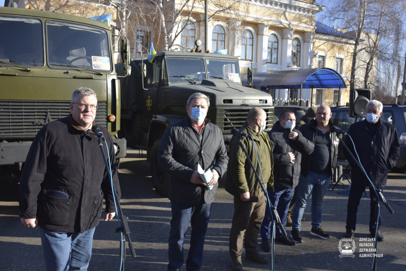 На Донетчину привезли гуманитарную помощь из Латвии (фото)