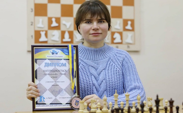 Мешканка Краматорська стала бронзовим призером фіналу чемпіонату України з шахів