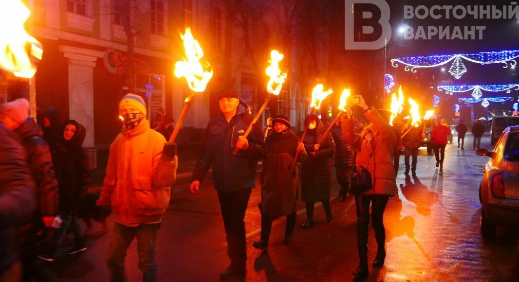В Славянске проведут факельный марш ко дню рождения Степана Бандеры