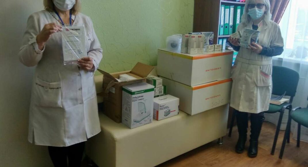 Центр медико-санитарной помощи в Константиновке получил оборудование от правительства Германии