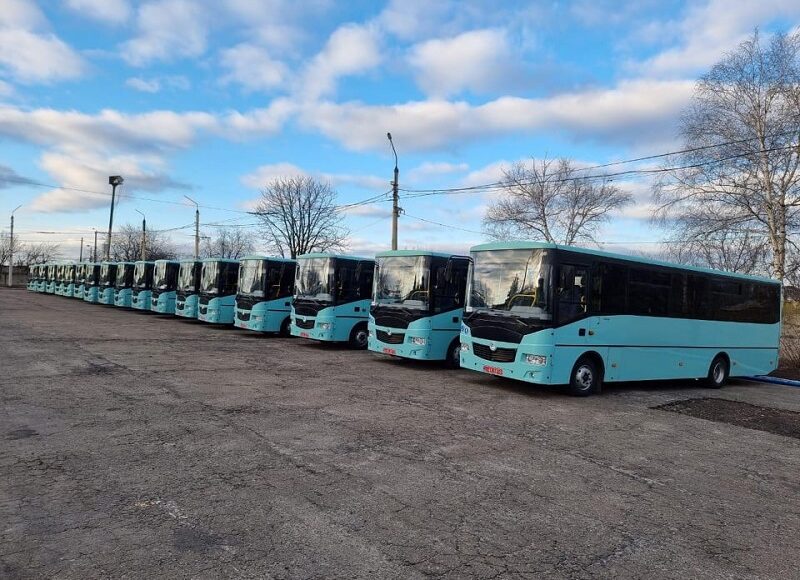 Краматорськ отримав другу партію нових автобусів