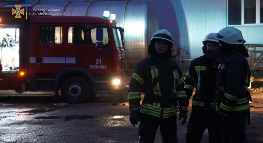 На Луганщине произошел пожар на пивоваренном заводе