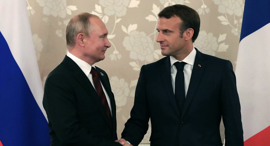 Макрон и Путин договорились о продолжении работы Нормандского формата