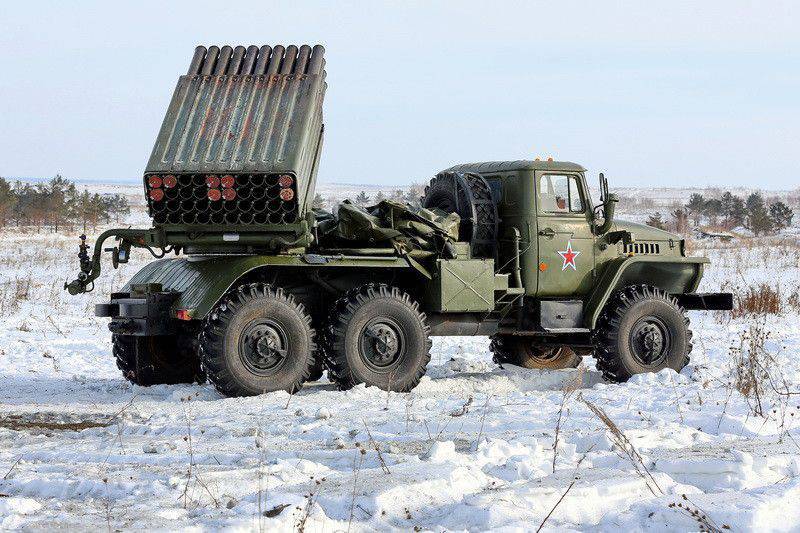 В ОБСЄ повідомили про невідведені реактивні системи залпового вогню Град в ОРДЛО