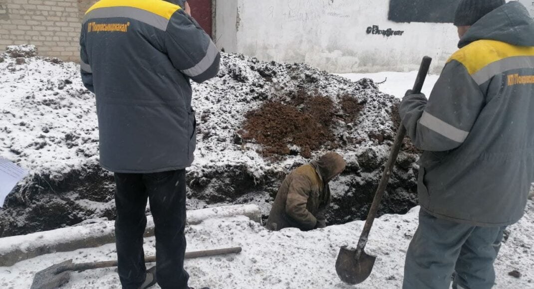 У Покровську без води залишилися 12 житлових будинків і дитячий садок