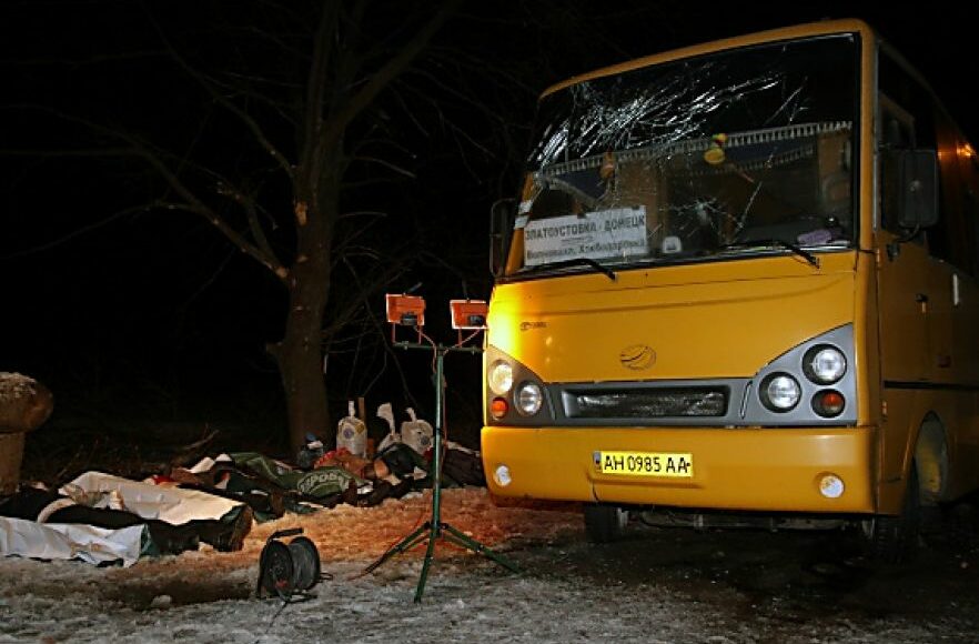 Семь лет назад под Волновахой автобус попал под обстрел снарядов НВФ