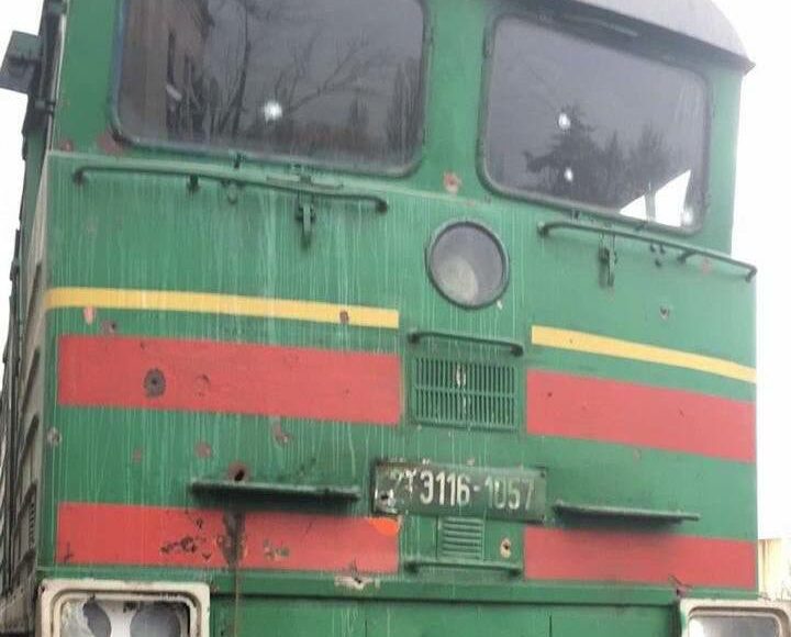 Оккупанты обстреляли железнодорожную станцию Кондрашевская-Новая в Станице Луганской