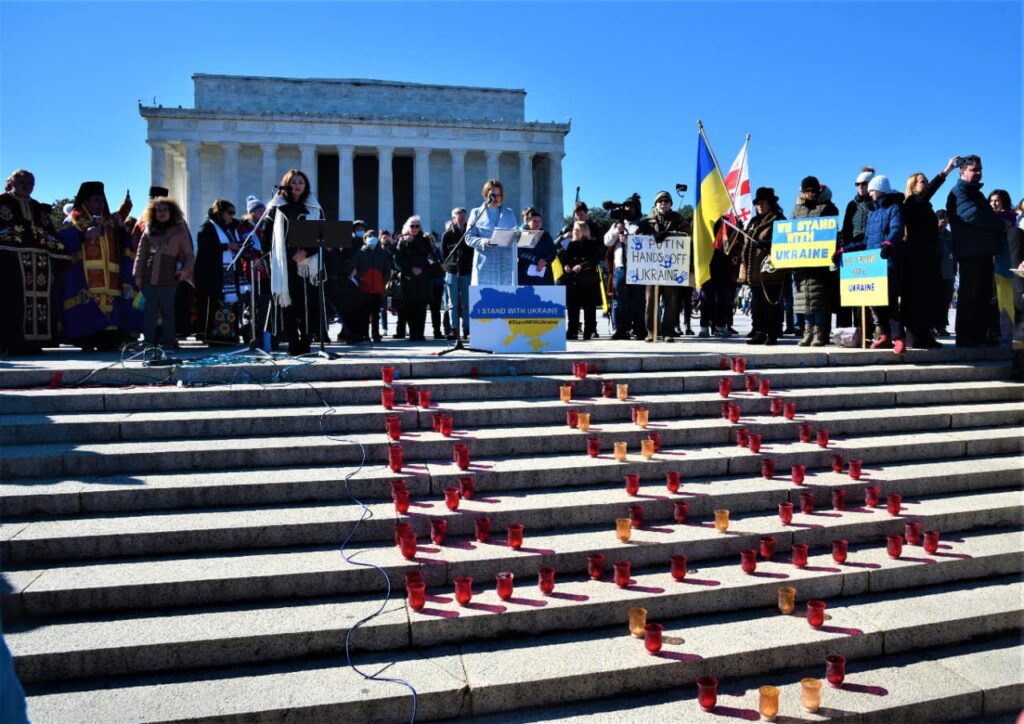 В Вашингтоне провели акцию поддержки Украины