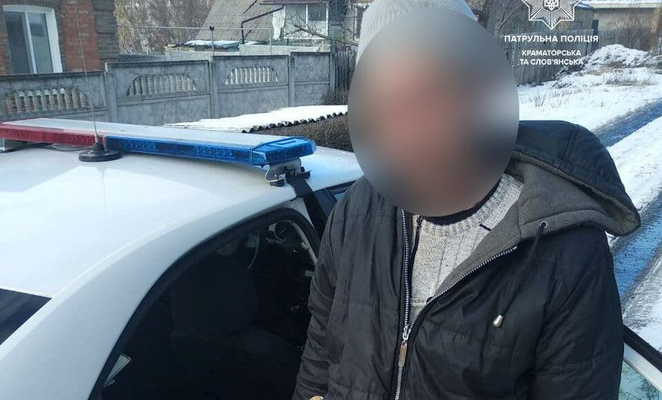У Краматорську на місці злочину поліція затримала квартирного злодія (фото)