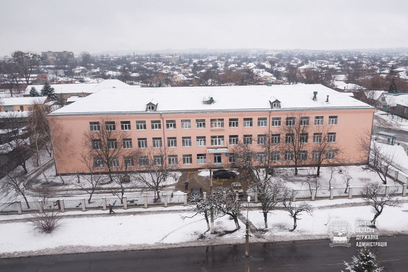 "Большое строительство": в Славянске модернизируют школу для детей с нарушениями зрения