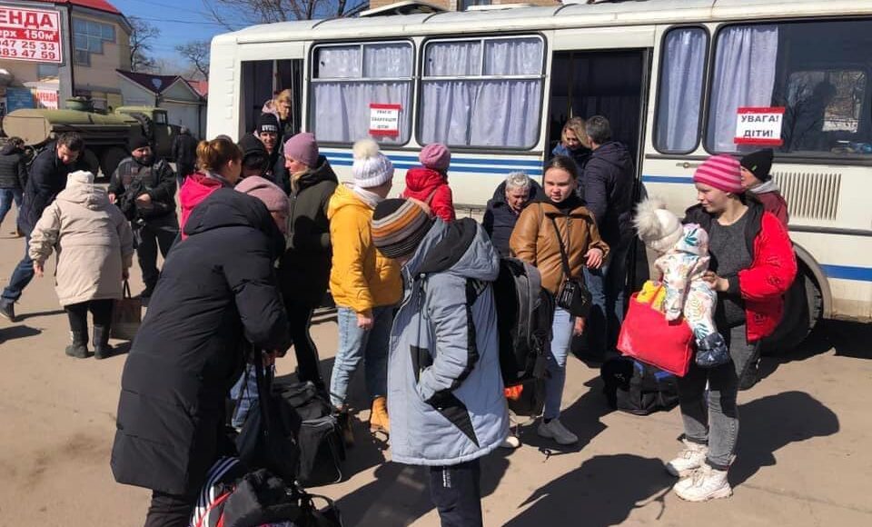 На завтра запланирована эвакуация из Луганщины в Днепр (расписание)