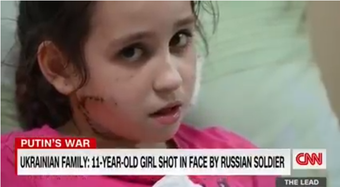 На блокпості в Запорізькій області російський військовий вистрілив в обличчя 11-річній дівчинці з Маріуполя, - CNN