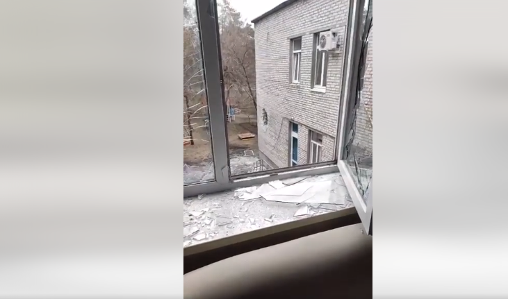 Російські окупанти обстріляли обласний будинок дитини в Сєвєродонецьку (відео)