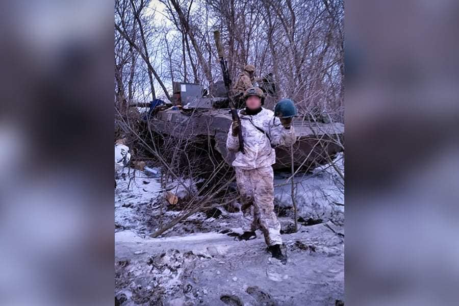 нацгвардейцы взяли технику оккупантов на Луганщине