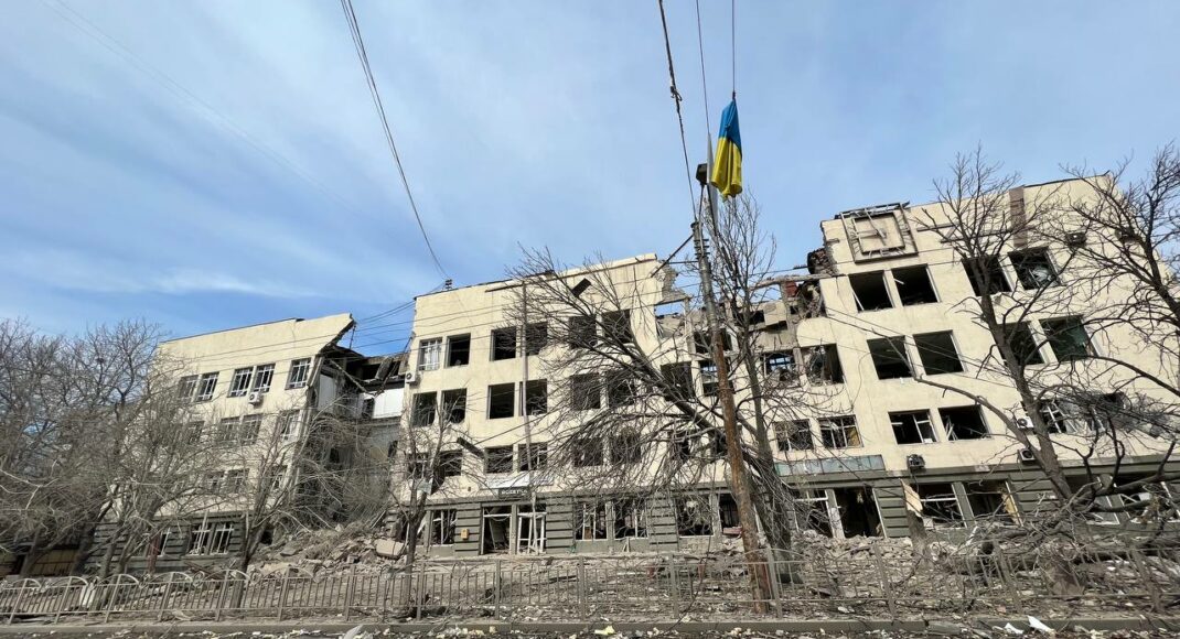 Полк "Азов" показав результати обстрілу Маріуполя російськими окупантами