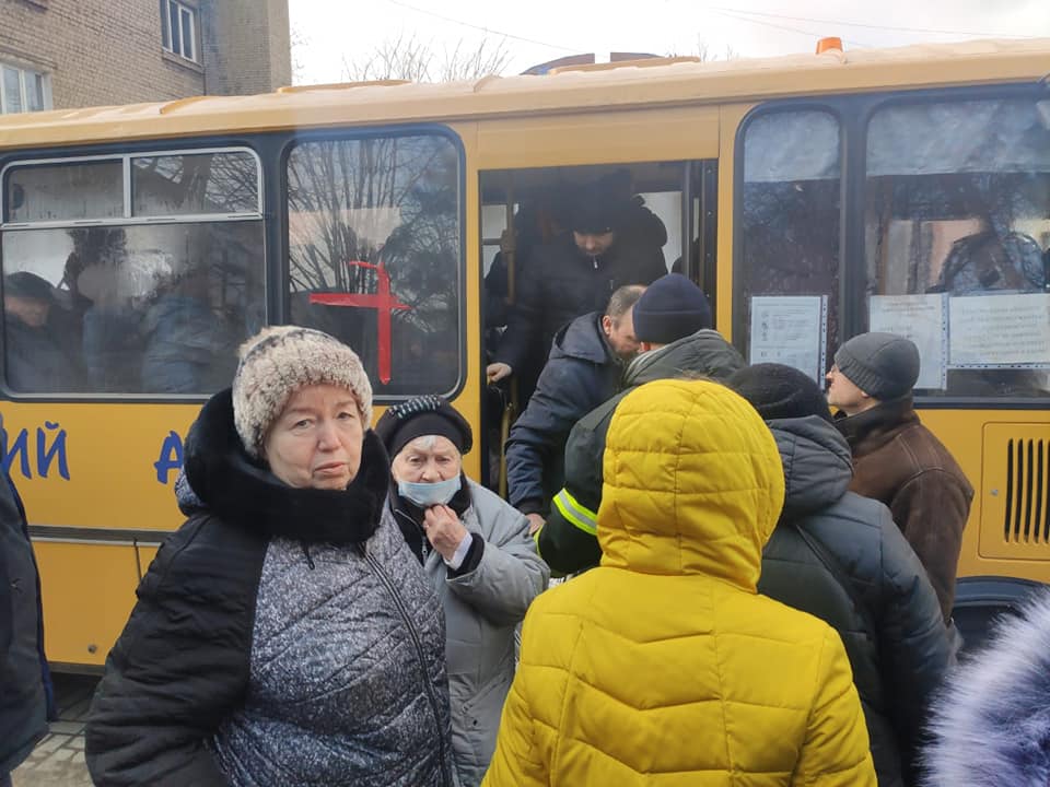 эвакуация Угледар, Авдеевка