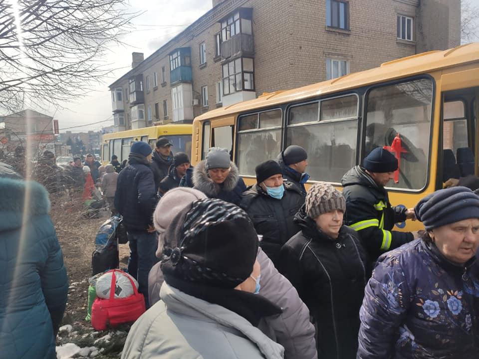 эвакуация Угледар, Авдеевка