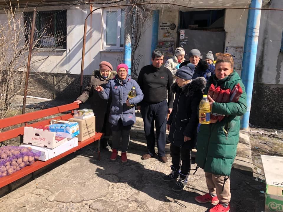 эвакуация и гумпомощь на Луганщине