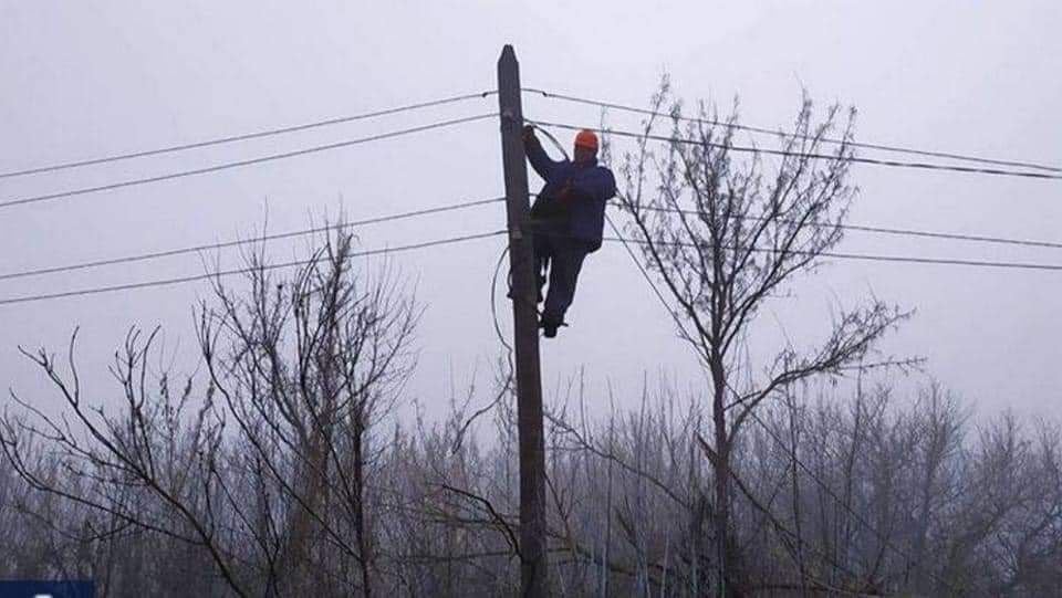 восстановление электроснабжения на Луганщине