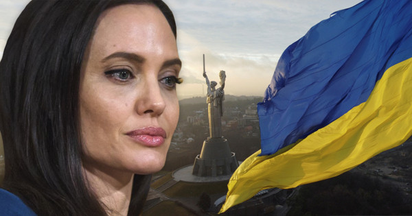 Анджеліна Джолі приїхала до Львова, щоб підтримати українських переселенців (відео)