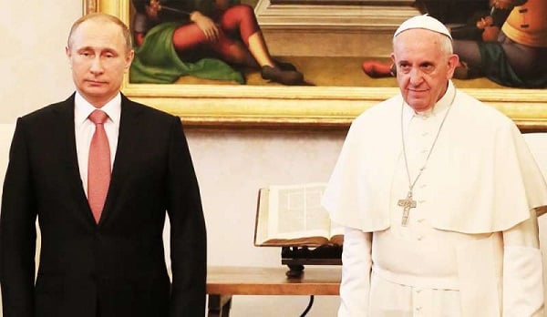 Путін тричі відмовив Папі Римському в евакуації мирних людей з "Азовсталі", - ЗМІ