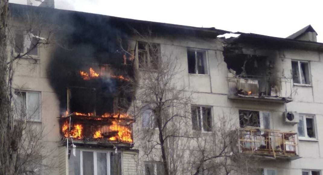 На Луганщине рашисты за ночь уничтожили школу и жилые дома в Северодонецке и Лисичанске