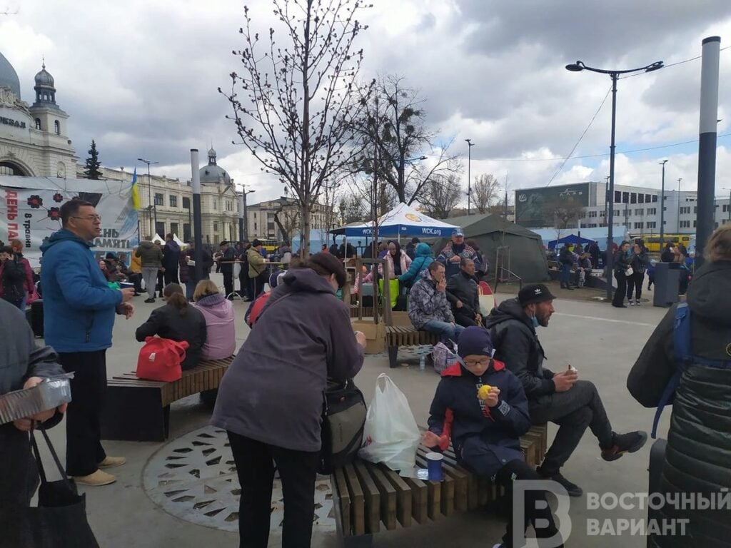 переселенцы донбасс львов