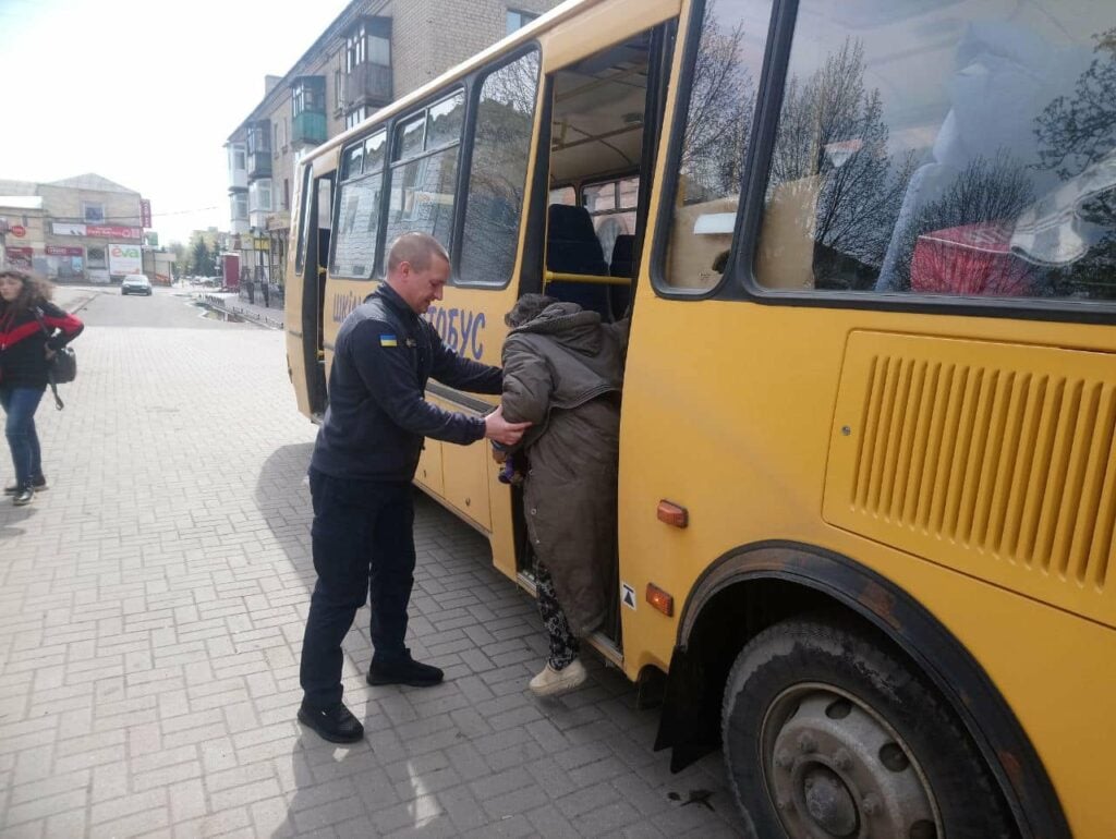 эвакуация на Донетчине, Лиман, Покровск