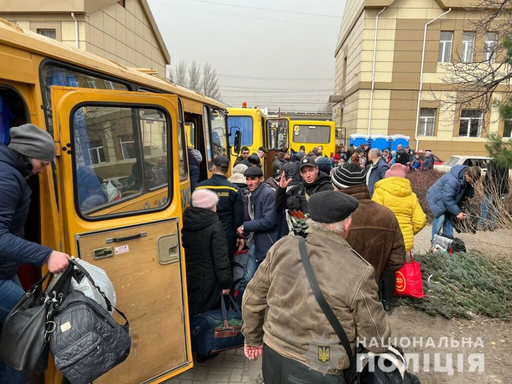 эвакуация на Донетчине из-под обстрелов