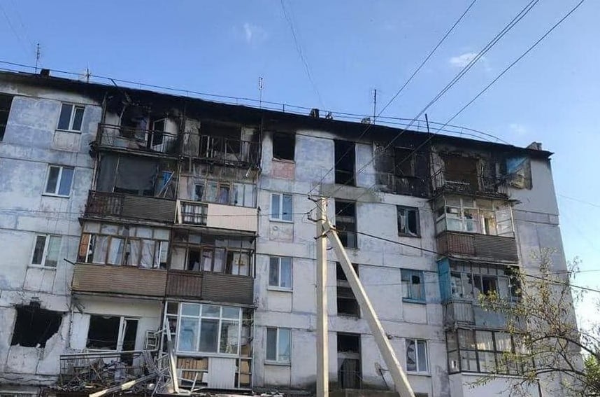 обстрел Луганщины