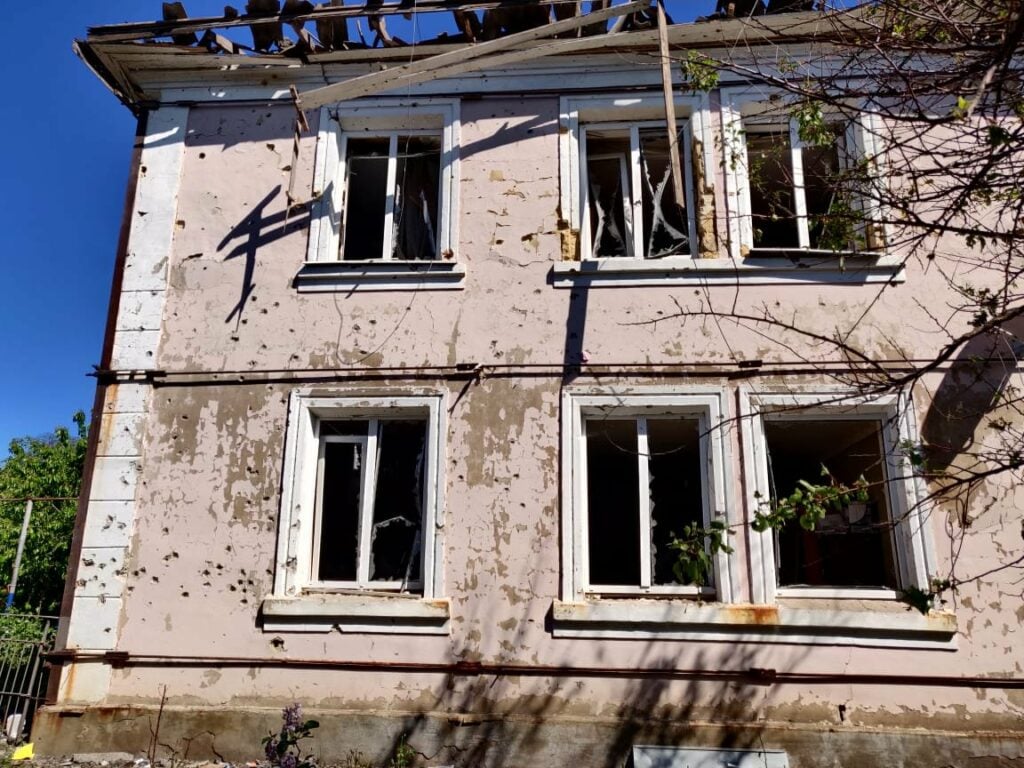 переселенці Донбас: зруйноване житло