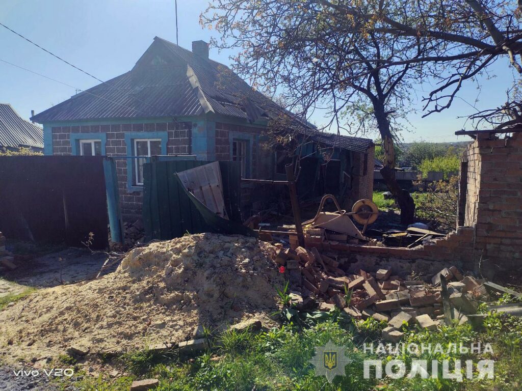 рашисты обстреливают Донетчину