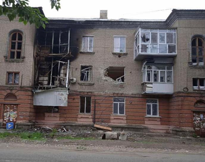 рашисты уничтожают остатки Луганщины