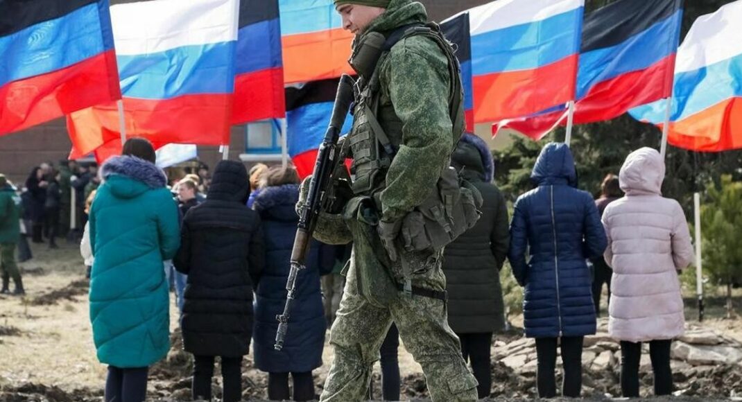 На оккупированной Луганщине уже очертили "показатели явки" на принудительных российских "выборах"