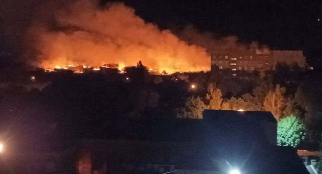 В Алчевске ПВО оккупантов уничтожила саму себя (видео)