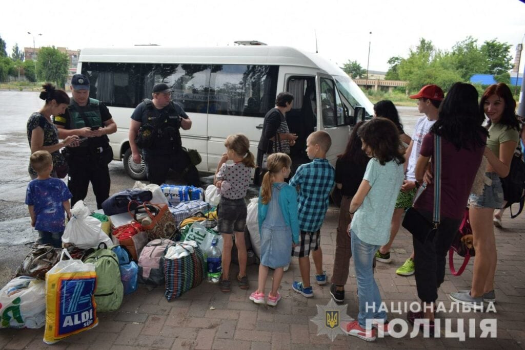 эвакуация из Славянска