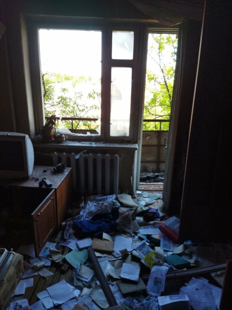 Маріуполь Квартира на вул. Московській вціліла, але була розграбована
