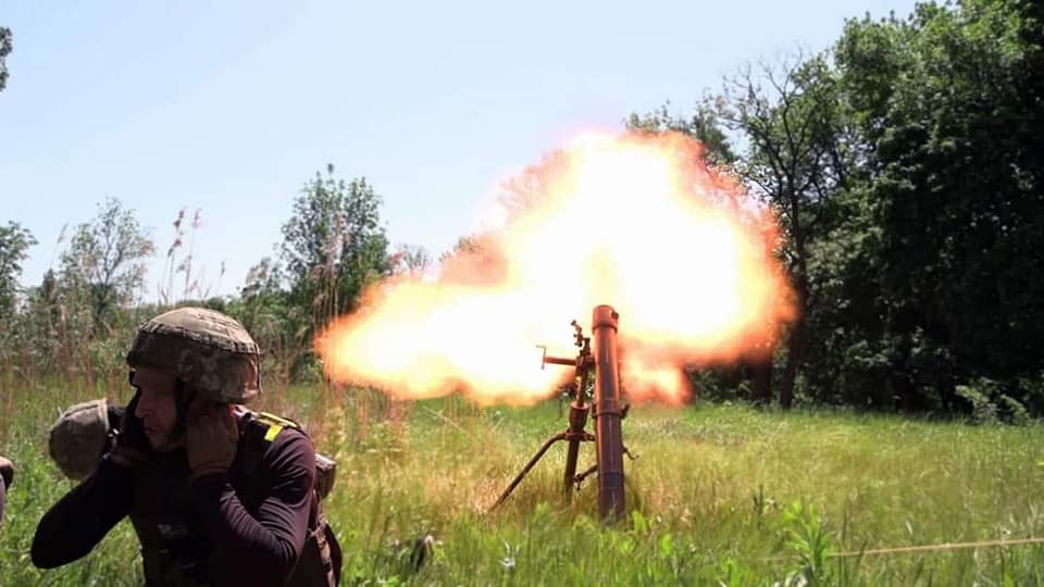ВСУ уничтожили возле Славянска около 100 рашистов