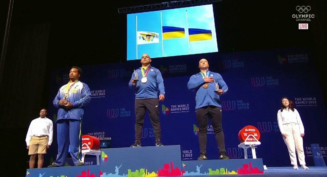 Пауэрлифтеры из Донецкой области стали лучшими на Всемирных играх, завоевав золото и бронзу