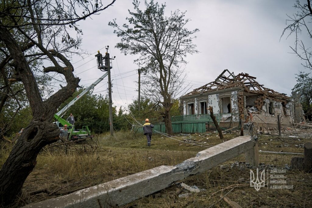 Донеччина під обстрілом рф