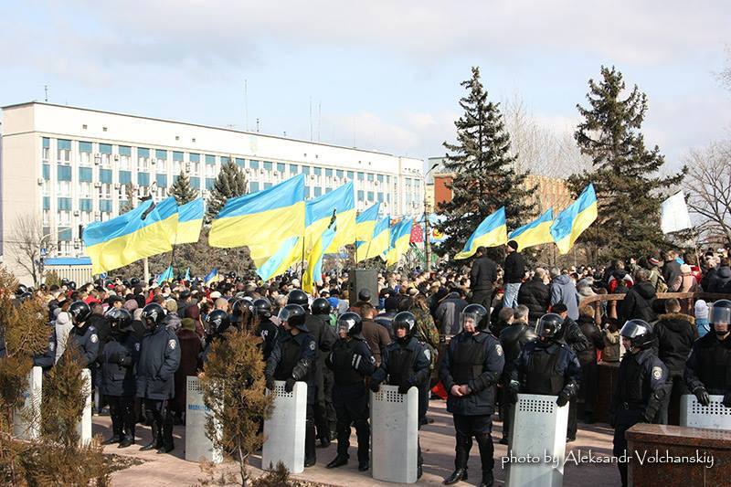 Мітинг у Луганську