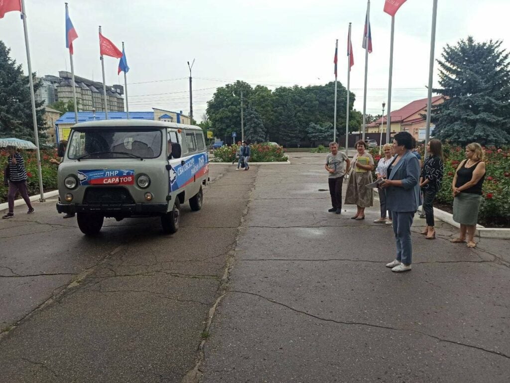 буханка від окупантів у Сватове